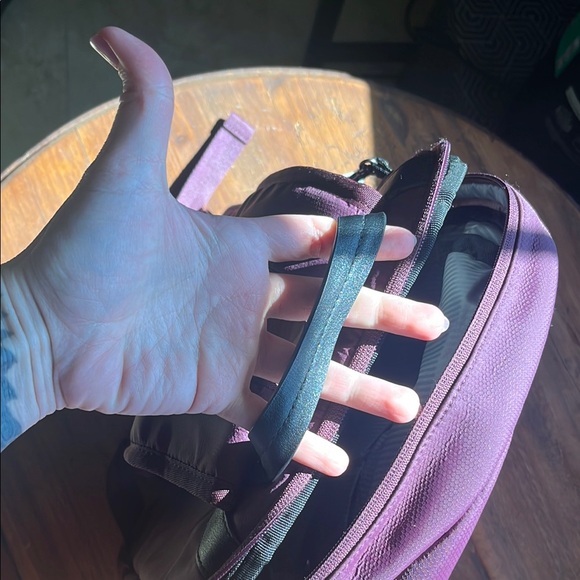 Purple Quilted Women's Bag - Picture 9 of 12